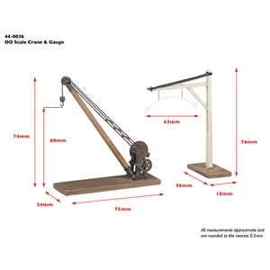 44-0036 Yard Crane and Loading Gauge (image for) 44-0036 Yard Crane and Loading Gauge